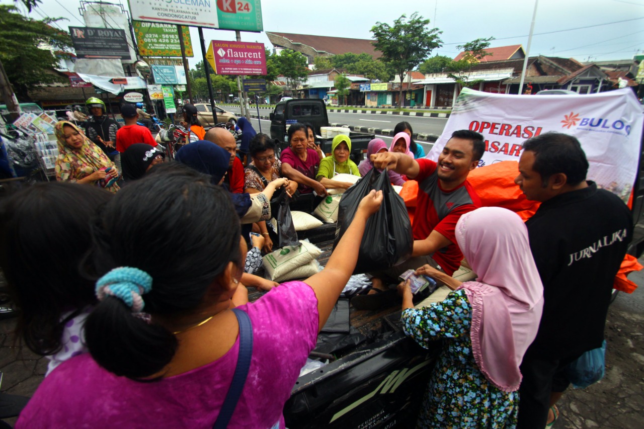 Bulog Gelontorkan Operasi Pasar Jamin Keterjangkauan Harga Beras